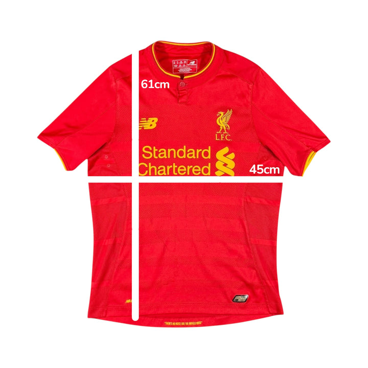 2016-17 Liverpool New Balance Home Shirt - 9/10 - (13-14 Years)