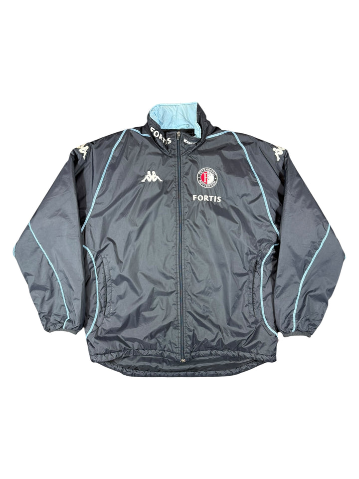2007/08 Feyenoord Kappa Bench Football Padded Jacket - 8/10 - (L)