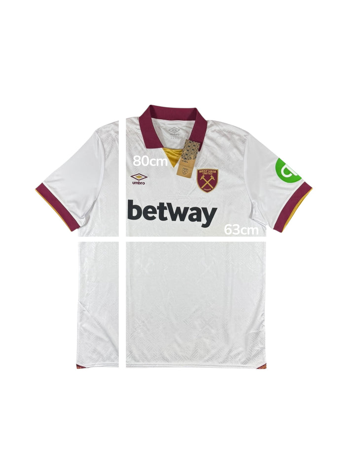 2024-25 West Ham United Umbro Third Shirt Brand New (2XL)