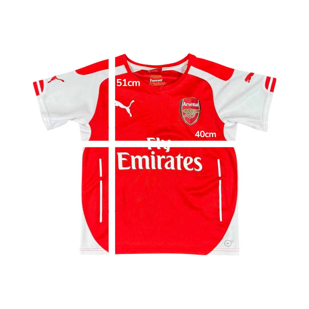 2014-15 Arsenal Puma Home Shirt - 7/10 - (9-10 Years)
