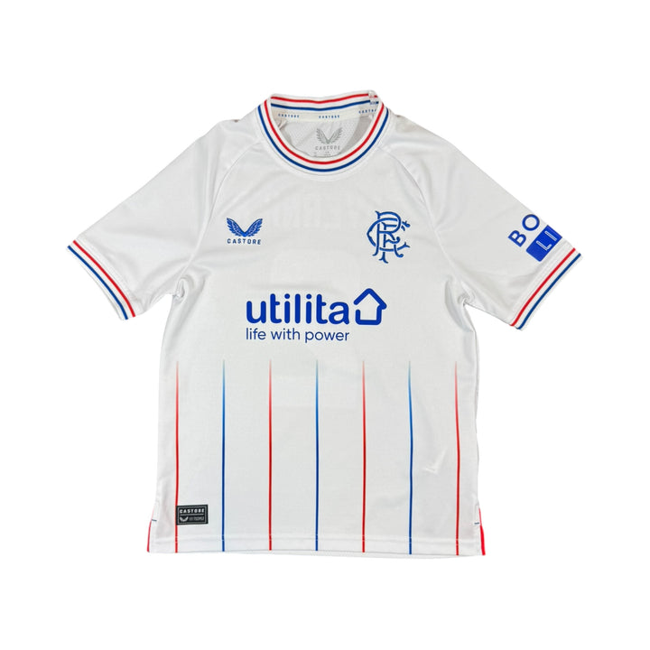 2023-24 Rangers Away Shirt TAVERNIER #2 - 10/10 - (11-12 Years)
