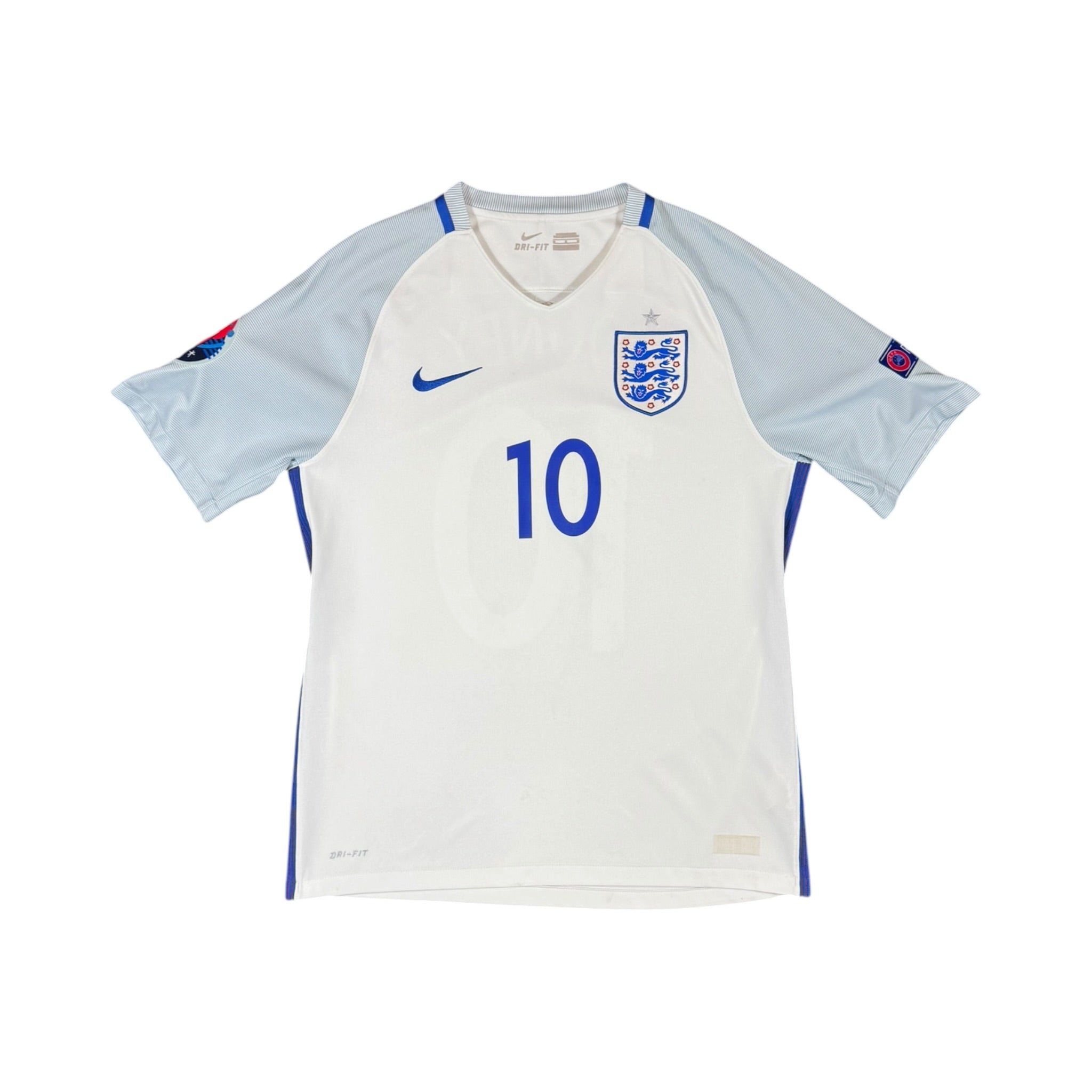 2016-17 England Nike Home Shirt ROONEY #10 - 8/10 - (M) – First Street