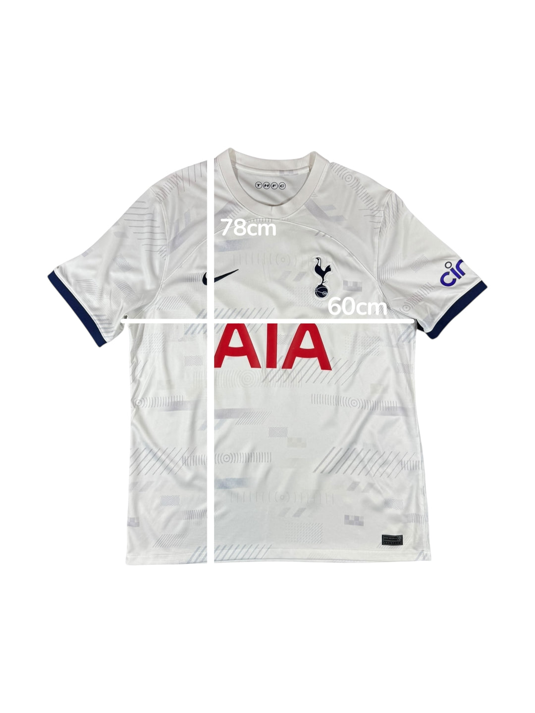 2023/24 Tottenham Hotspurs Nike Home Shirt - 9/10 - (XL)