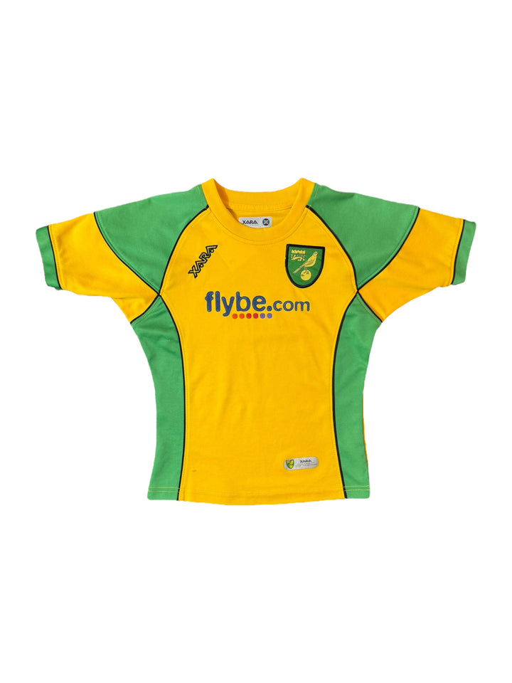 2006/08 Norwich City Home Shirt - 7/10 - (6-7 years)