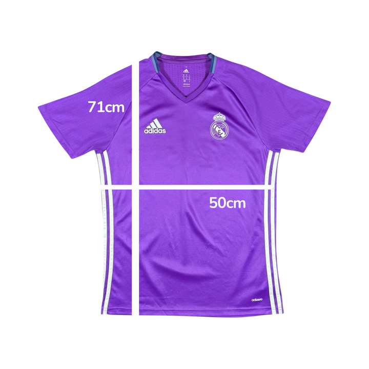 2016-17 Real Madrid Adidas Training Shirt - 9/10 - (M)