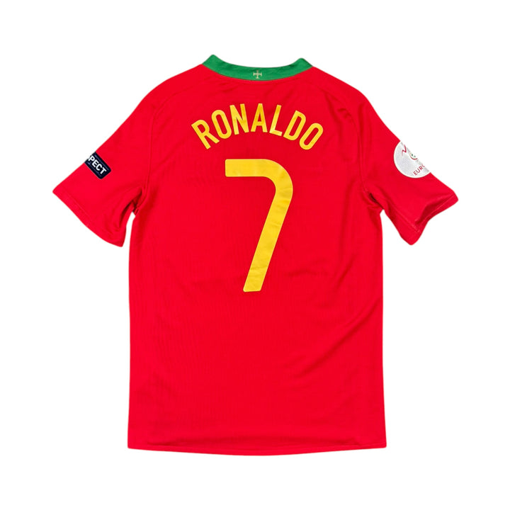 2008-10 Portugal Nike Home Shirt RONALDO #7 - 9/10 - (S)