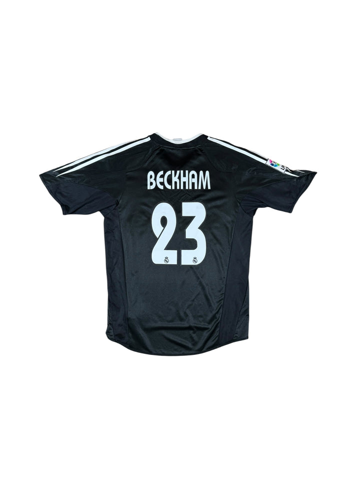 2004-05 Real Madrid Adidas Away Shirt #24 BECKHAM - 9/10 - (S)
