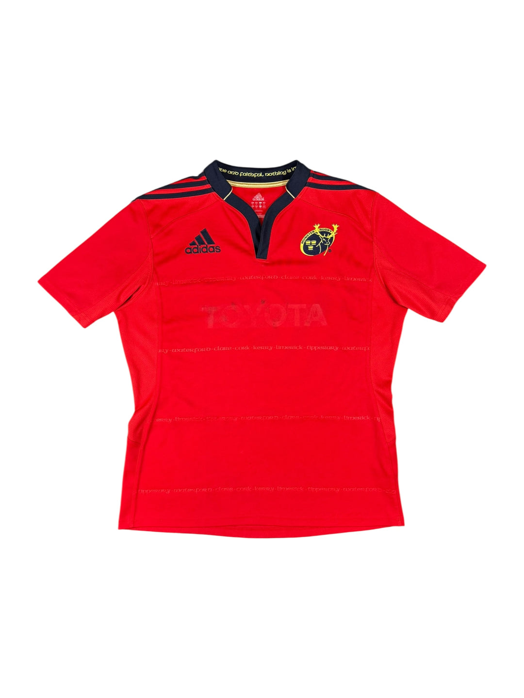2011/12 Munster Rugby Adidas Home Shirt - 7/10 - (XL)