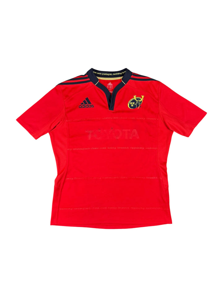 2011/12 Munster Rugby Adidas Home Shirt - 7/10 - (XL)