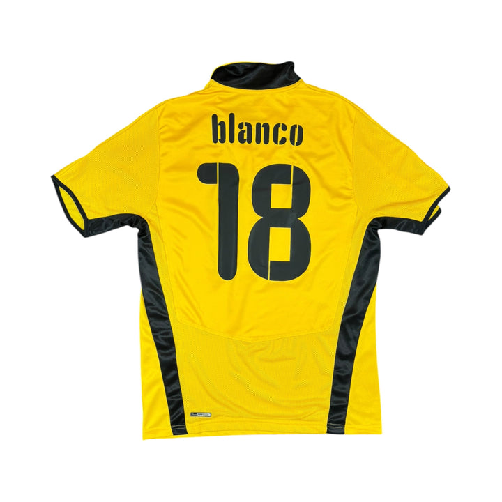 2008-09 AEK Athens Puma Home Shirt BLANCO #18 - 8/10 - (XL)