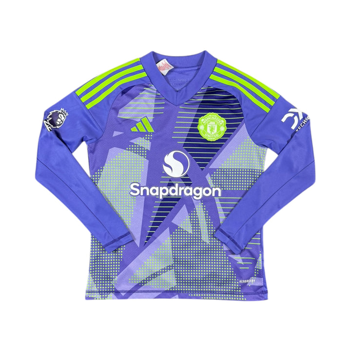 2024-25 Manchester United GK Shirt BAYINDIR #1 - 9/10 - (11-12 Years)