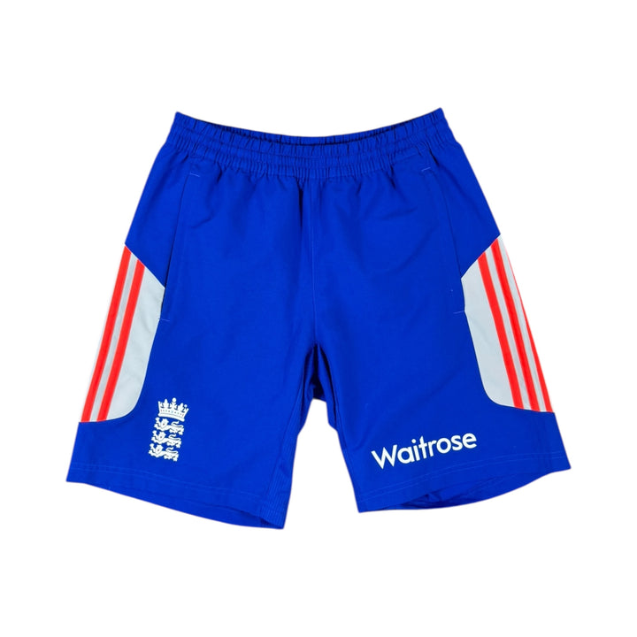 2015-16 England Cricket Adidas Player Issue Shorts - 9/10 - (S)