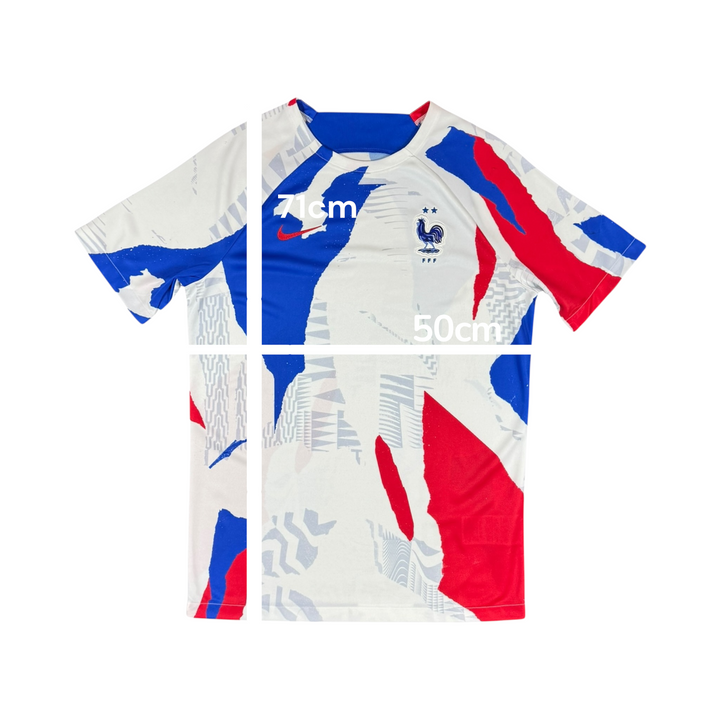 2022-23 France Nike Pre-Match Shirt Brand New (M)