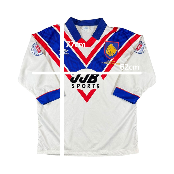 1993 Great Britain Umbro "Academy v Junior Kiwis" Match Issue Rugby Shirt - 10/10 - (2XL)