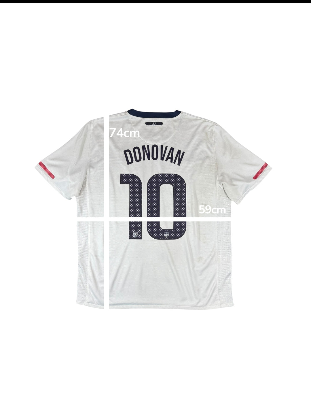 2010-11 USA Nike Home Shirt #10 DONOVAN - 6/10 - (XL)
