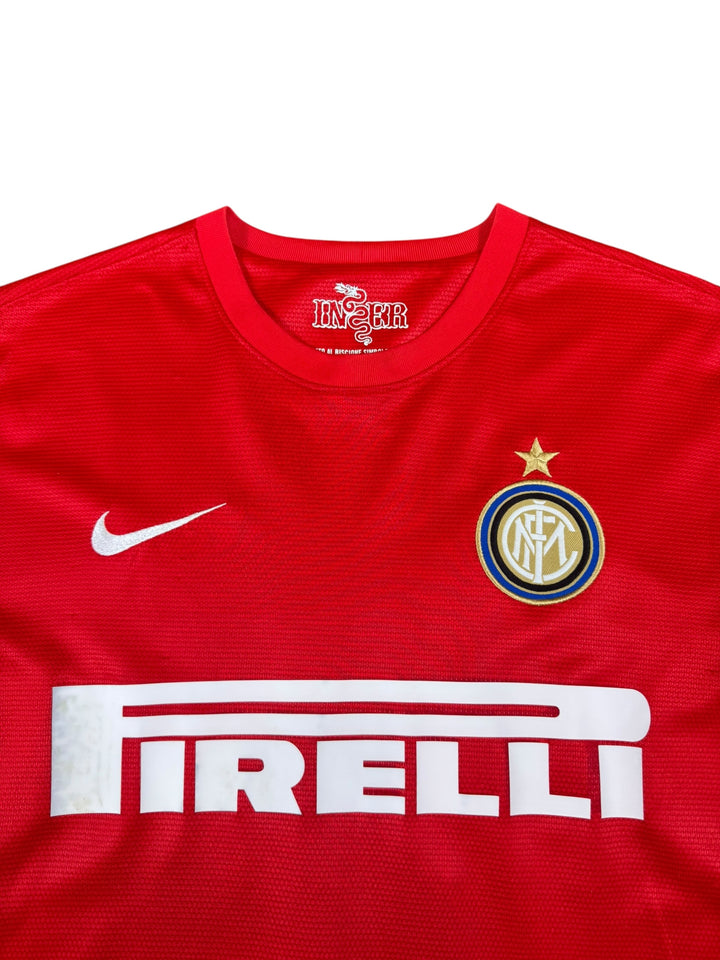 2012/13 Inter Milan Nike Away Football Shirt #4 ZANETTI - 8/10 - (M)