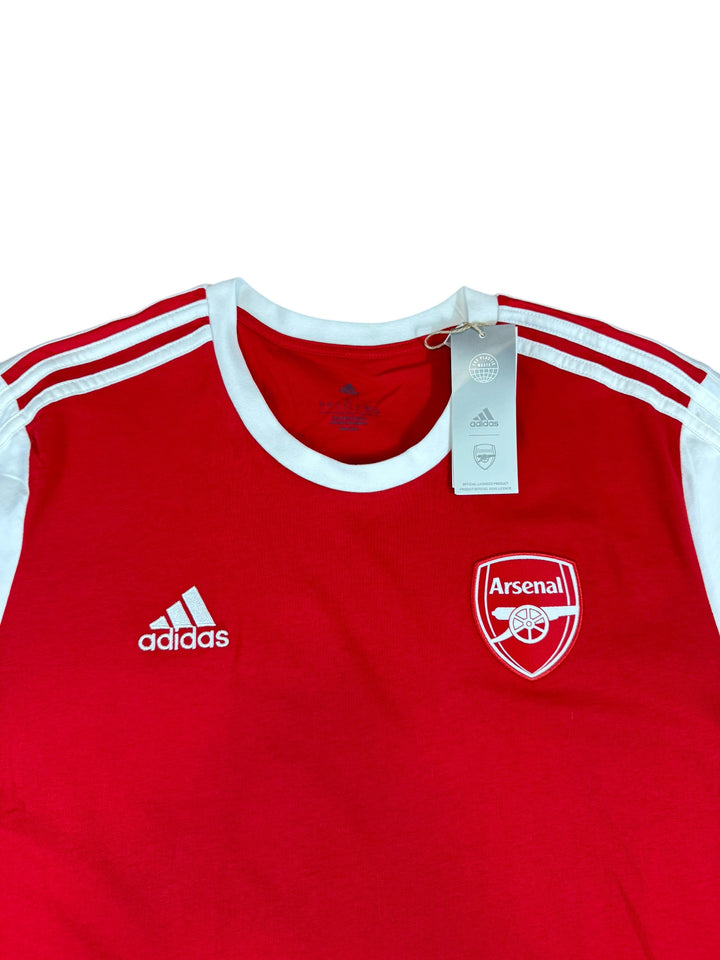 2022/23 Arsenal Adidas Football Supporters T-Shirt Brand New