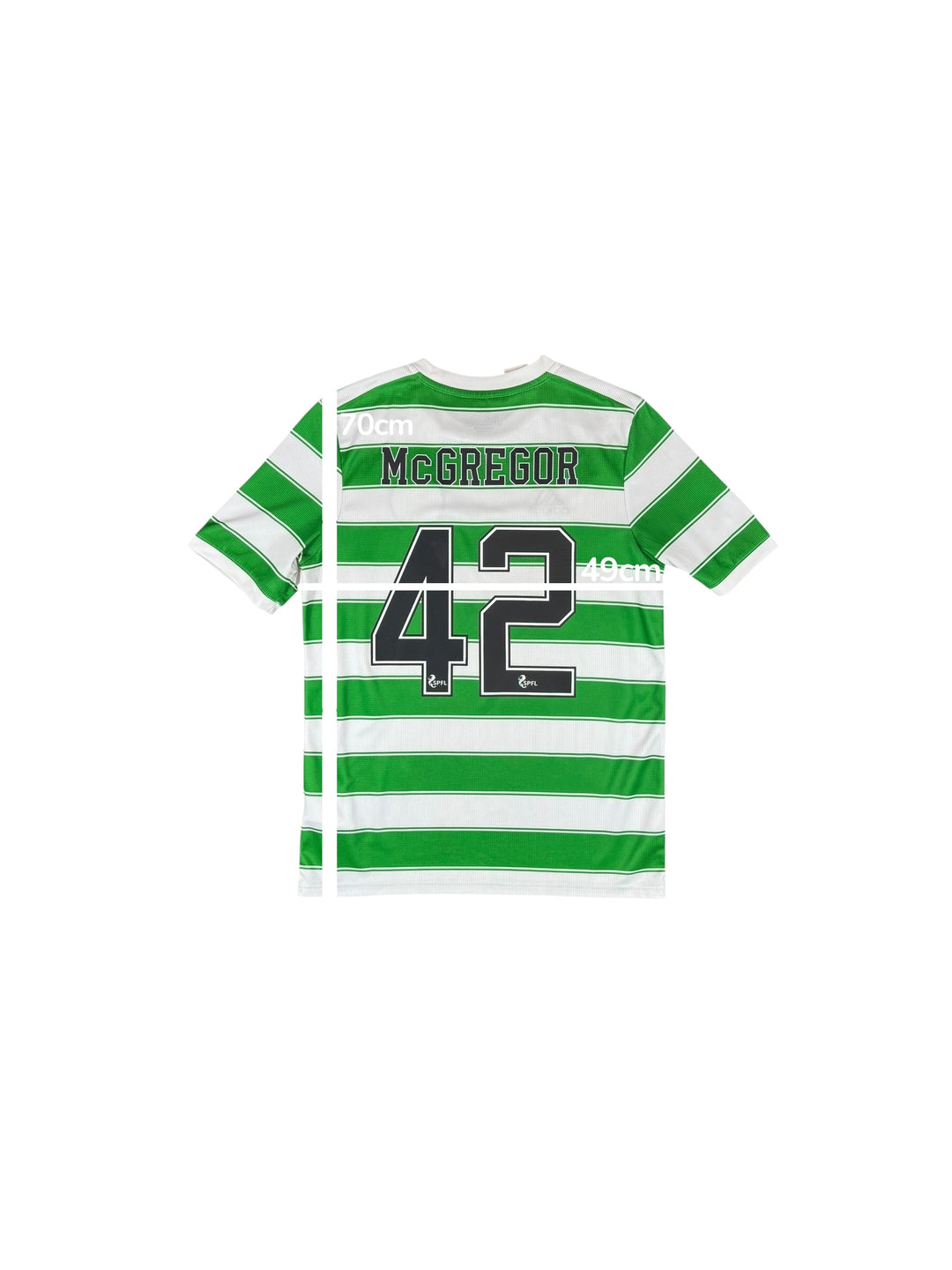 2021-22 Celtic Adidas Home Shirt #42 McGregor - 10/10 - (15-16 Years)