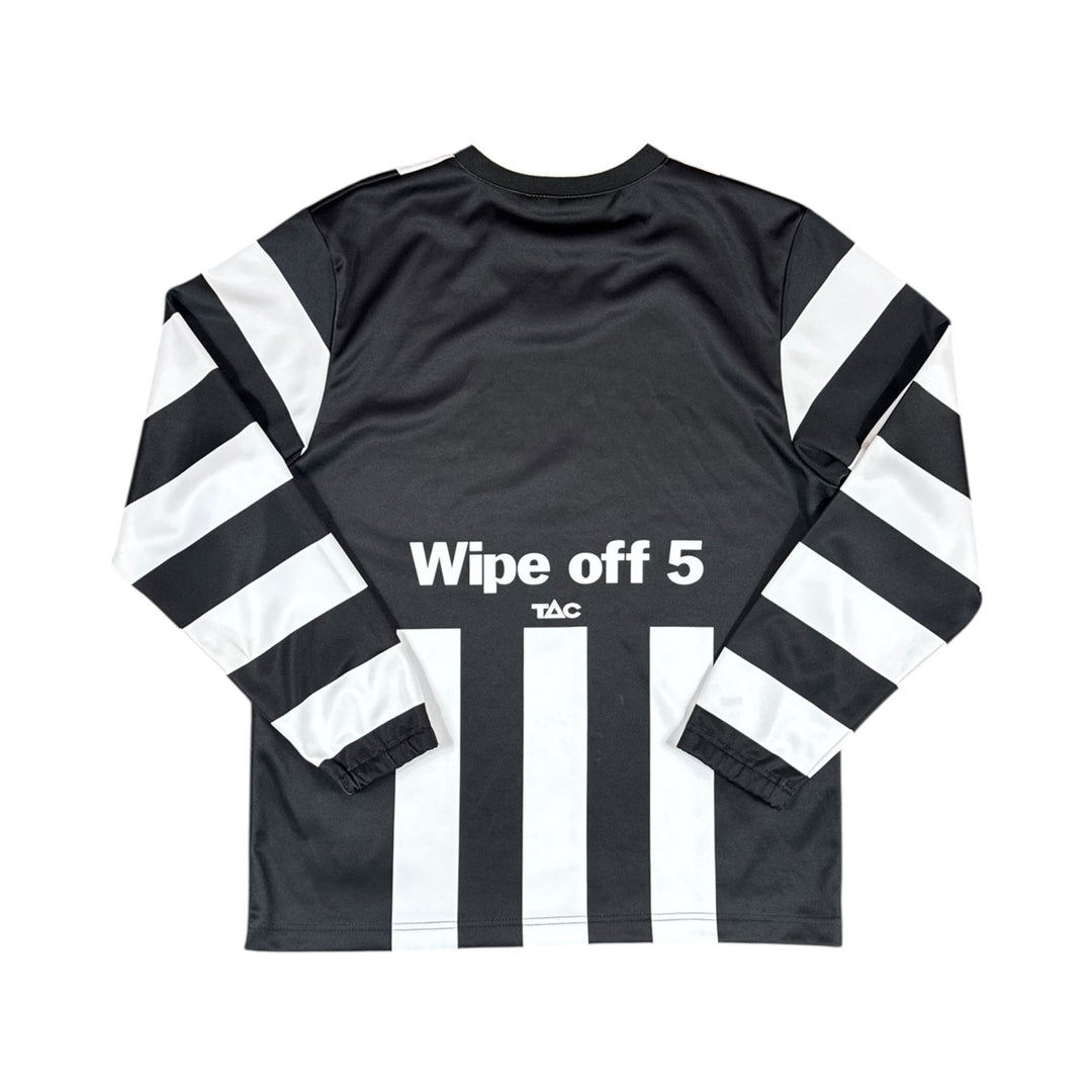 2002-04 Collingwood Adidas Longsleeve AFL Jersey - 8/10 - (XL)