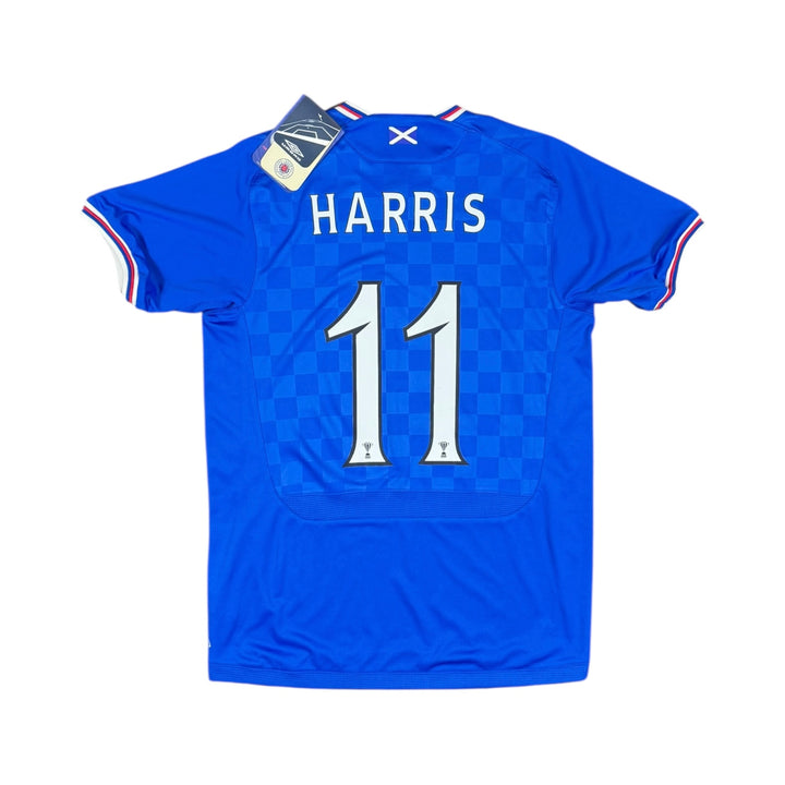 2009-10 Rangers Umbro Home Shirt #11 HARRIS Brand New - (Youth XL)