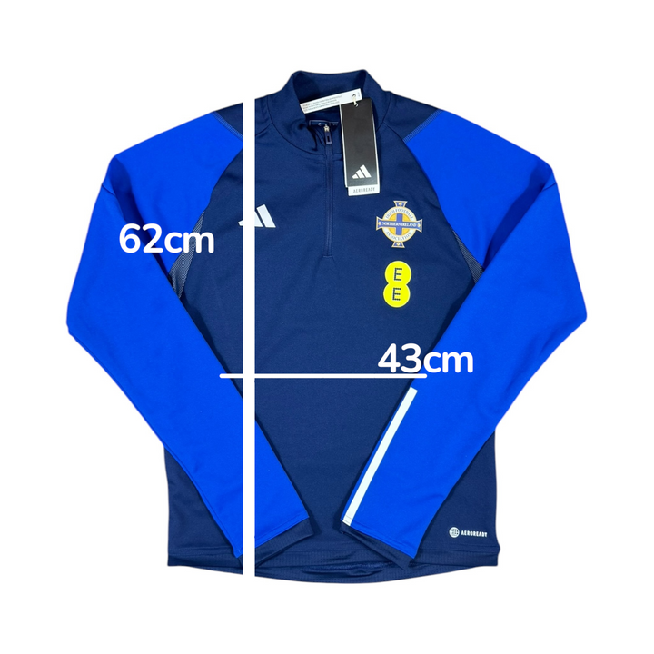 2022-23 Northern Ireland Training 1/4 Zip Brand New (8-10 Years)