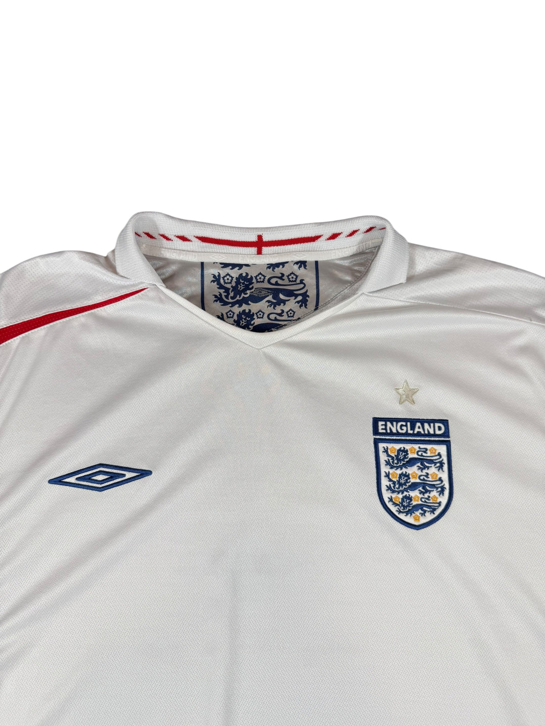 2005/07 England Umbro Football Shirt - 8/10 - (2XL)