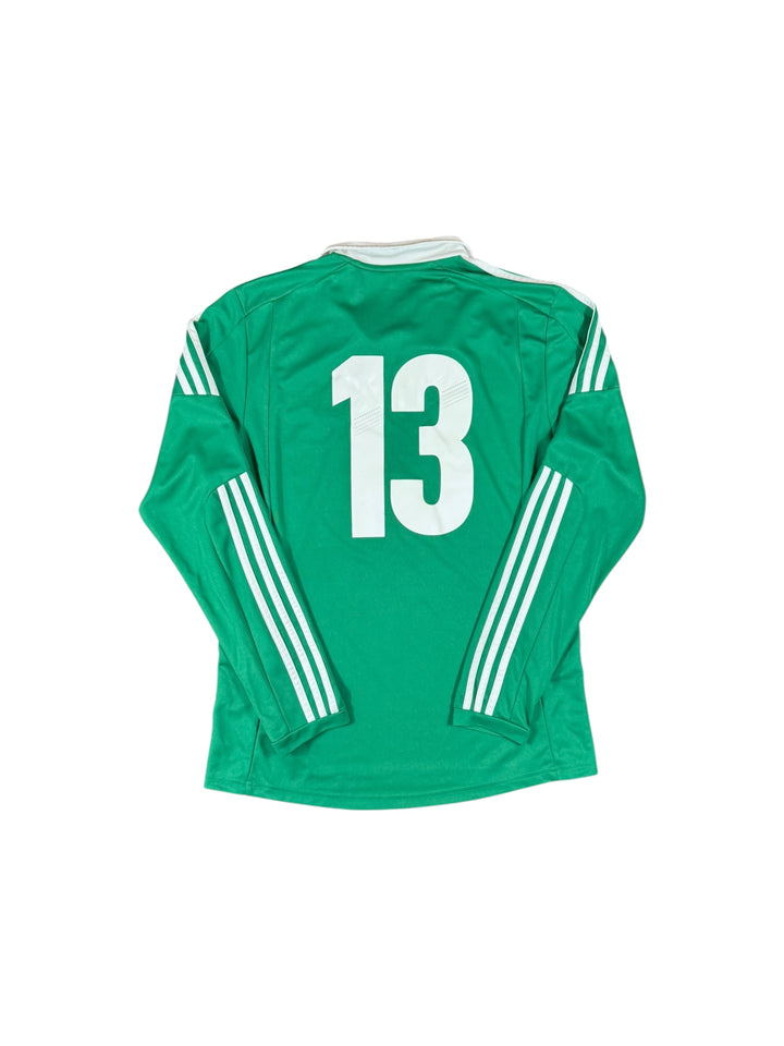 2012/13 Northern Ireland Adidas Home Longsleeve Shirt - 8/10 - (M)
