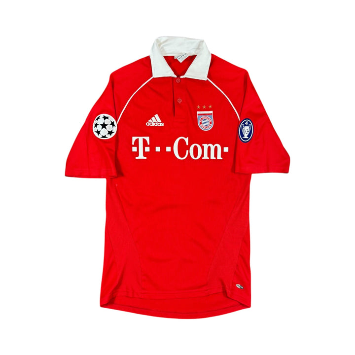 2005-06 Bayern Munich Adidas Home Shirt DEISLER #26 - 7/10 - (S)
