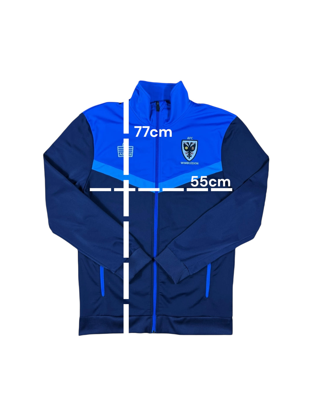 2018/22 Wimbledon AFC Admiral Football Jacket - 9/10 - (L)