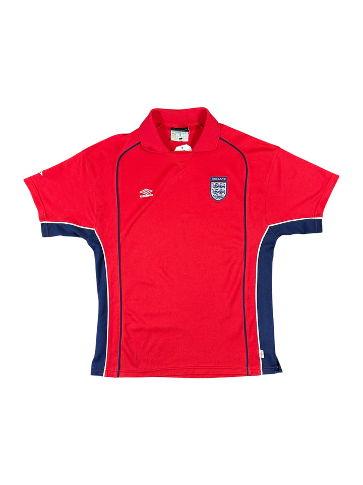 2002/03 England Umbro Training Polo Shirt - 8/10 - (L)