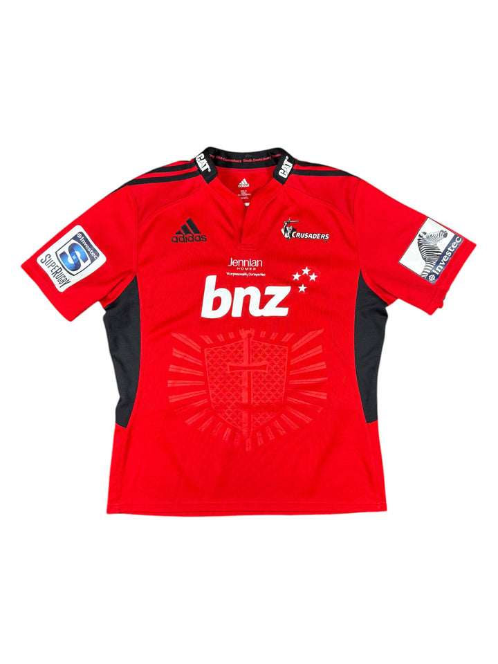 2012/13 Crusaders Adidas Rugby Shirt - 8/10 - (XL)