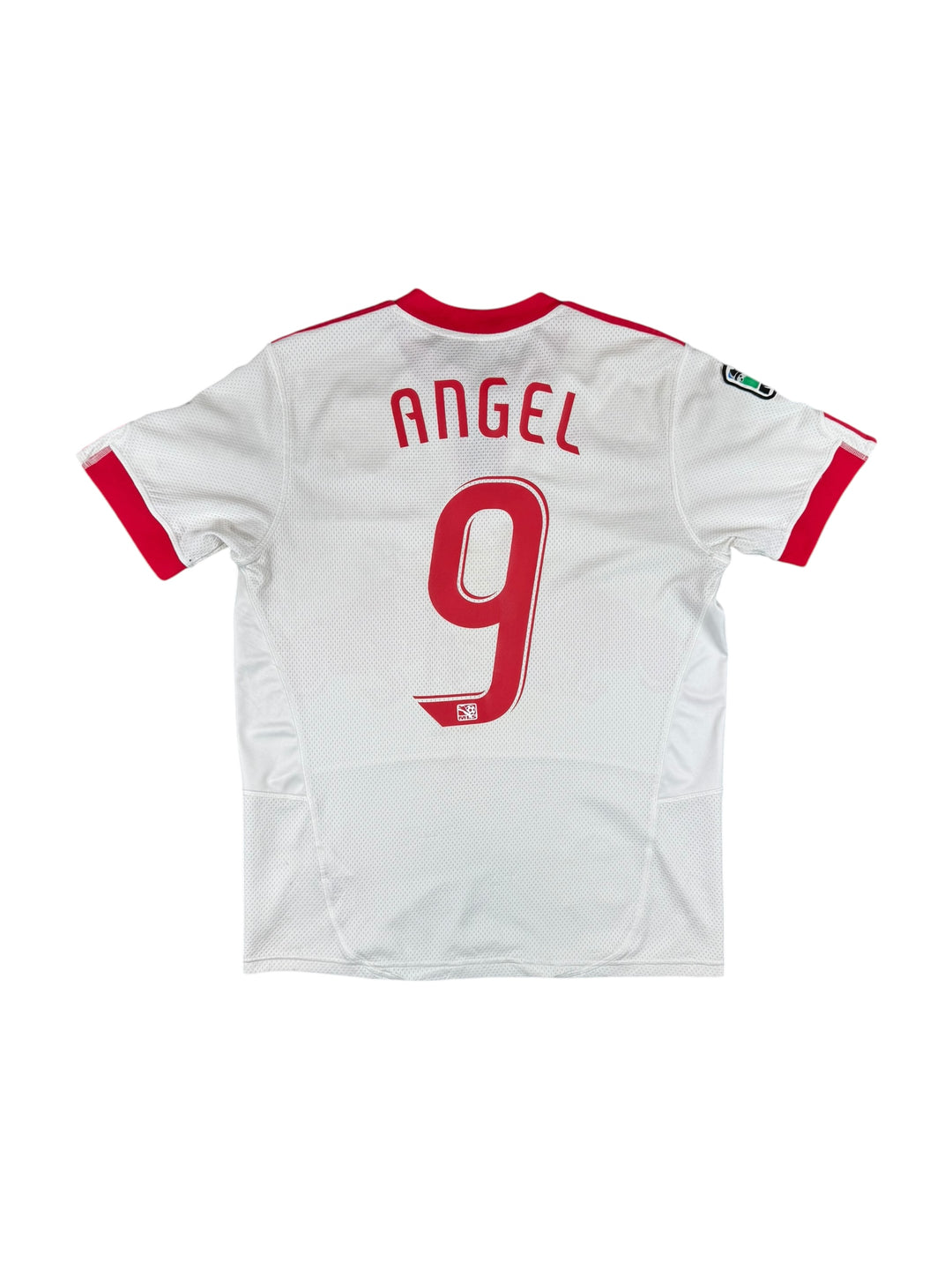 2009 New York Red Bull Adidas Football Shirt #9 Angle - 6/10 - (M)