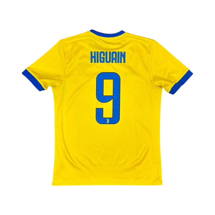 2017-18 Juventus Away Shirt HIGUAIN #9 - 8/10 - (M)