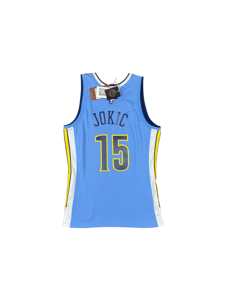 2016-17 Denver Nuggets #15 JOKIC Hardwood Classic Basketball Jersey Brand New (S)