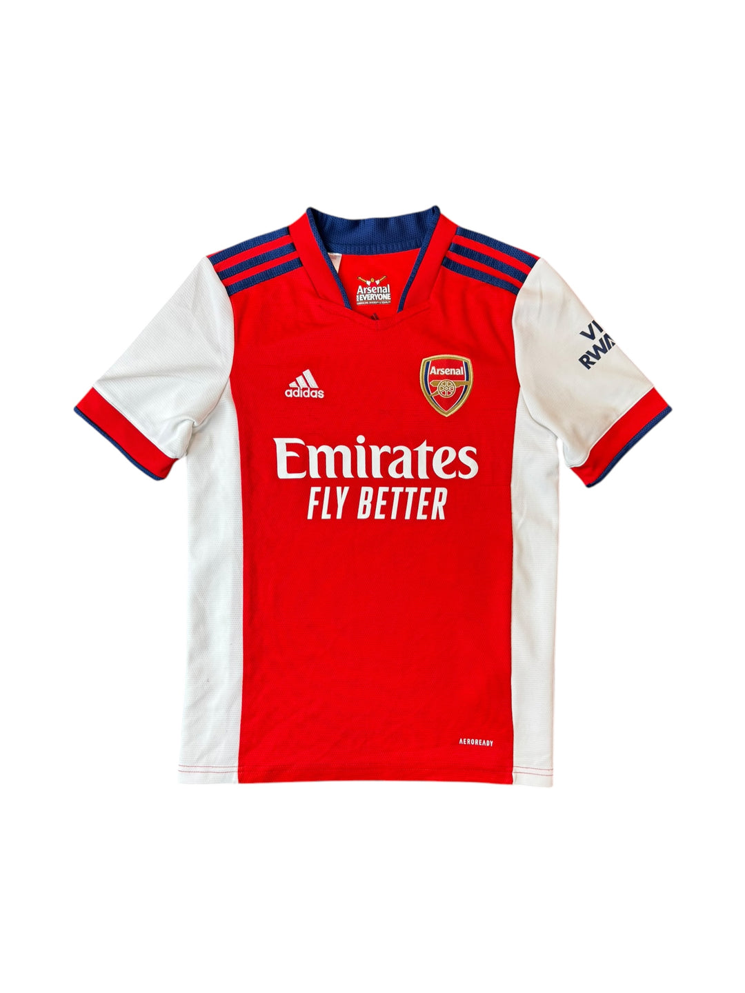 2021/22 Arsenal Home Shirt - 7/10 - (11-12 years)