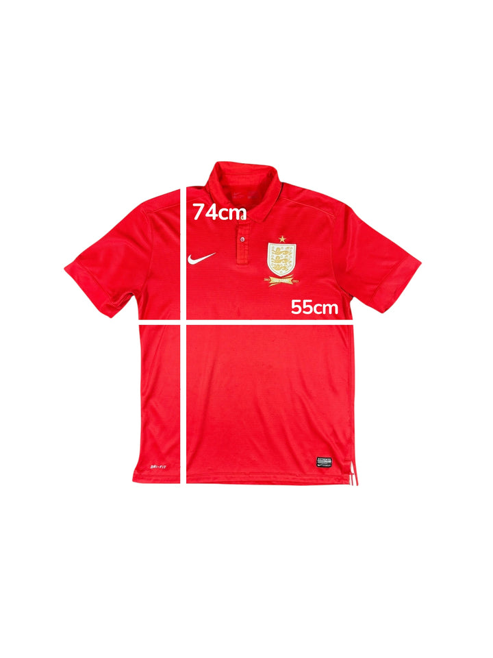 2013-14 England Nike Away 150th Anniversary Shirt - 7/10 - (L)