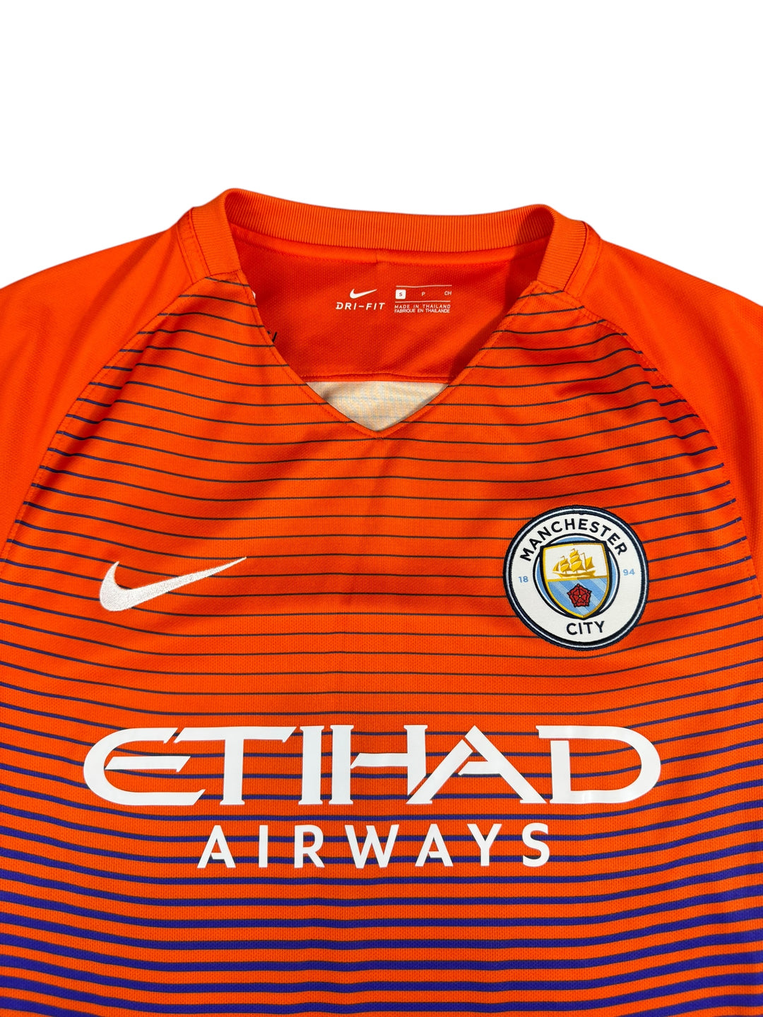 2016/17 Manchester City Nike Football Shirt - 9/10 - (S)