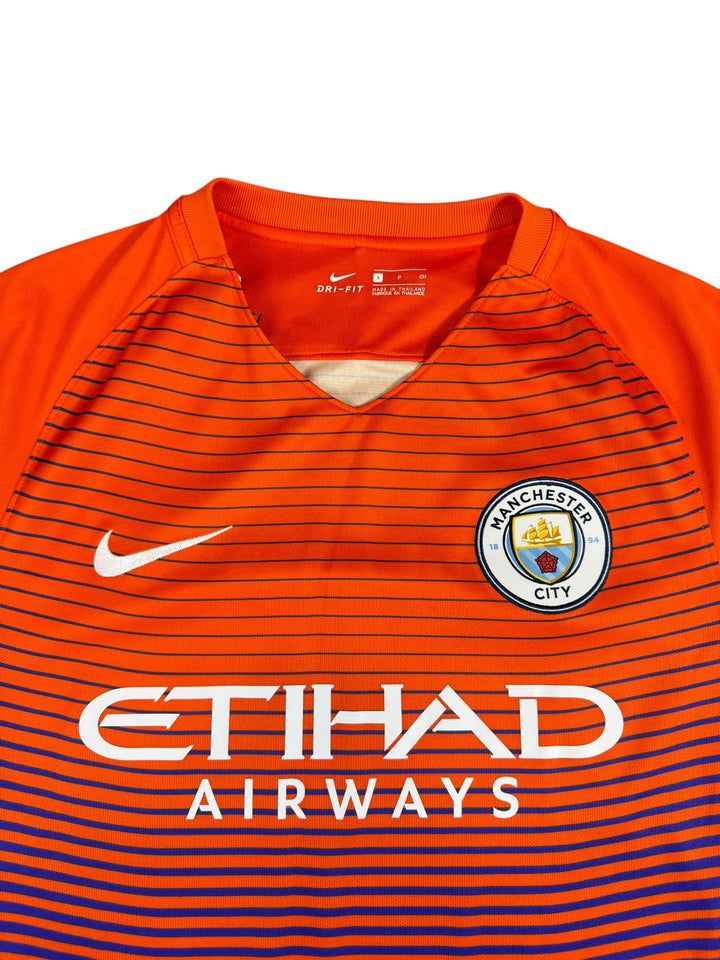 2016/17 Manchester City Nike Football Shirt - 9/10 - (S)