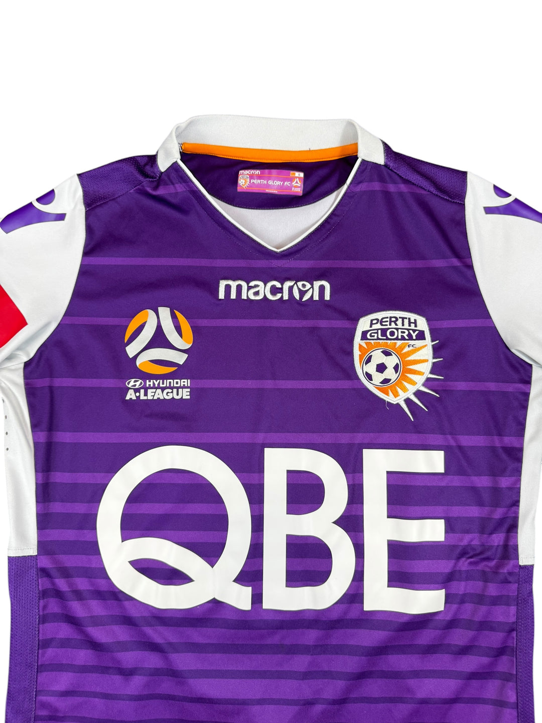 2017/18 Perth Glory Macron Football Shirt - 8/10 - (S)