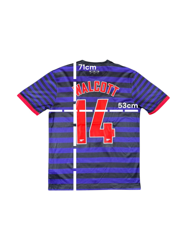 2012/13 Arsenal Nike Away Football Shirt #14 WALCOTT - 8/10 - (M)