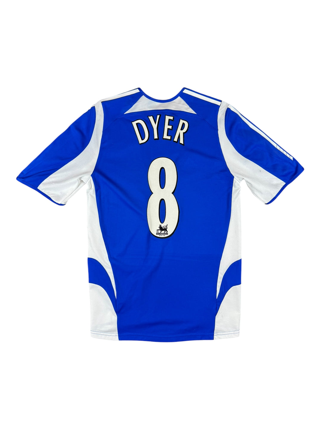 2005/06 Newcastle Adidas Football Shirt #8 Dyer - 9/10 - (S)