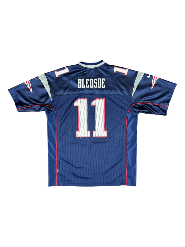 2001 Patriots Nike NFL Jersey #11 BLEDSOE - 6/10 - (XL)