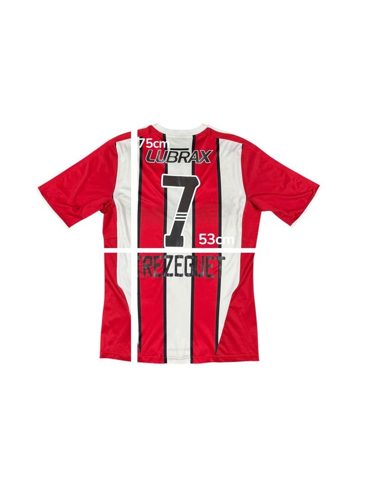 2011-12 River Plate Adidas Away Shirt #7 TREZEGUET - 7/10 - (XL)