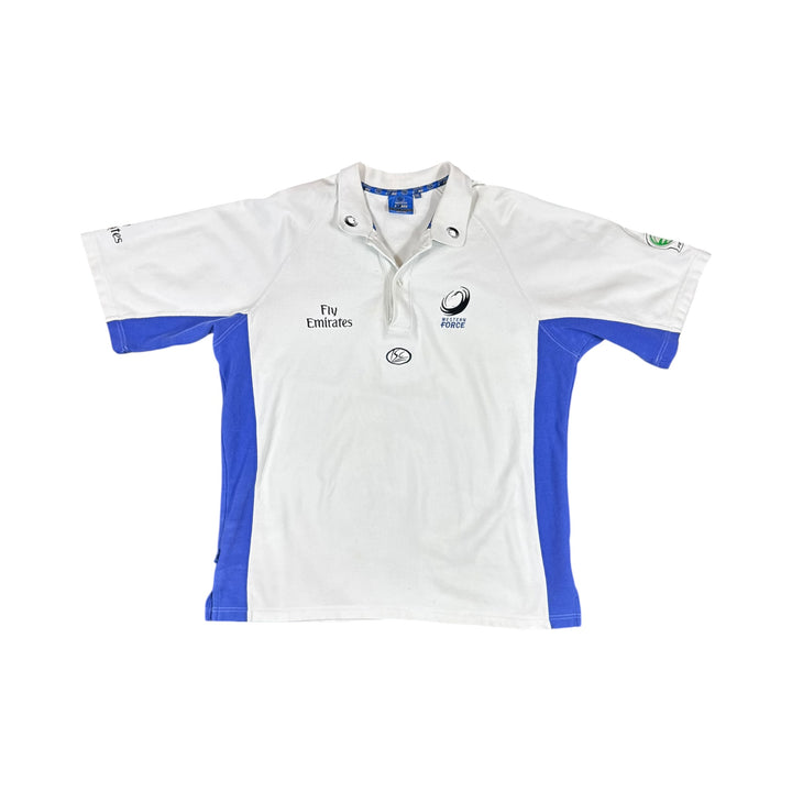 Western Force ISC Rugby Training Polo Shirt - 8/10 - (2XL)