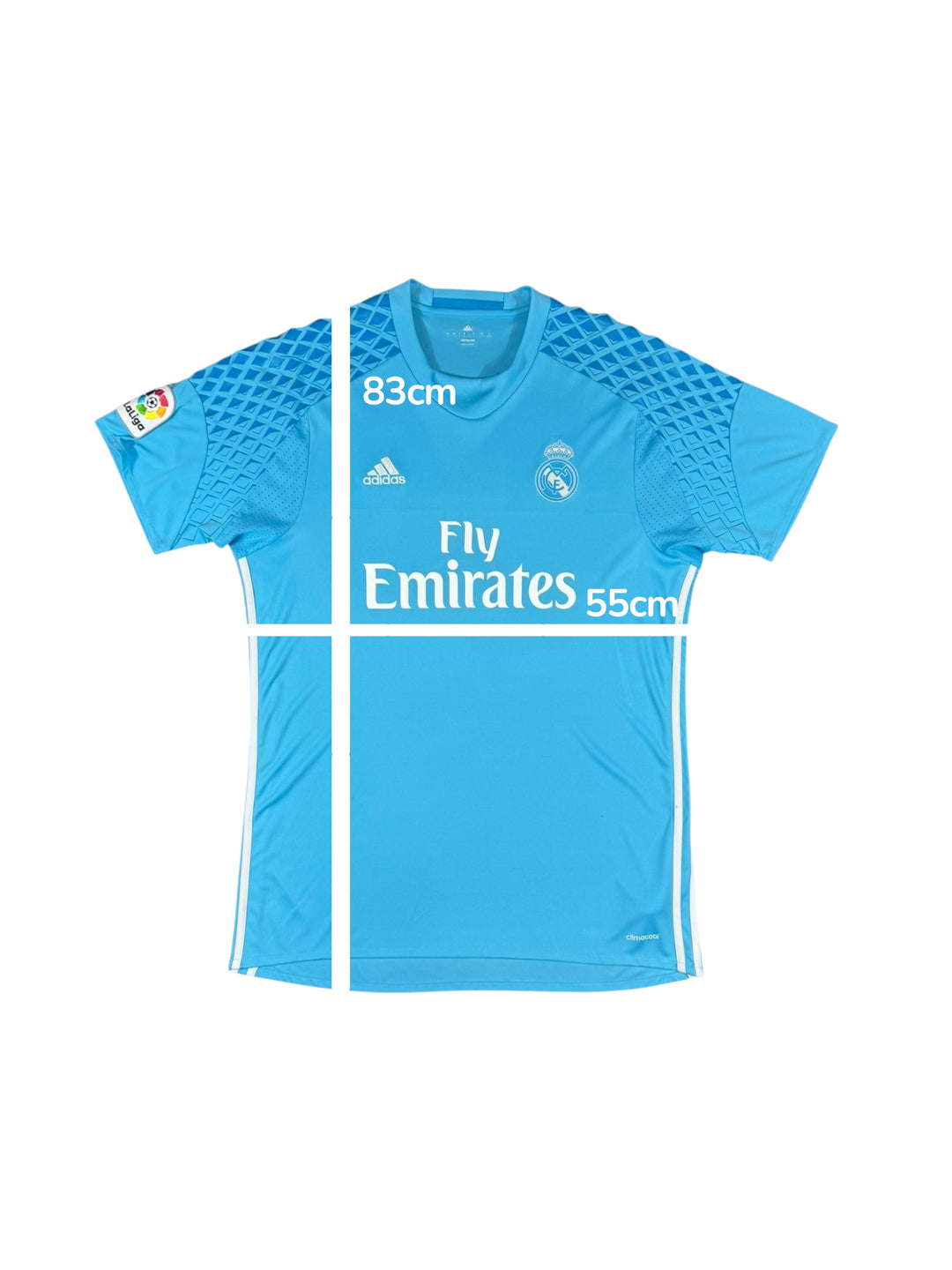 2016-17 Real Madrid Adidas GK Shirt - 9/10 - (L)