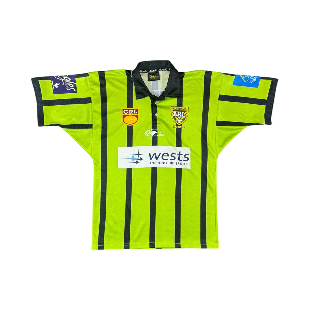 Australia Rugby League Referee Shirt - 8/10 - (XL)