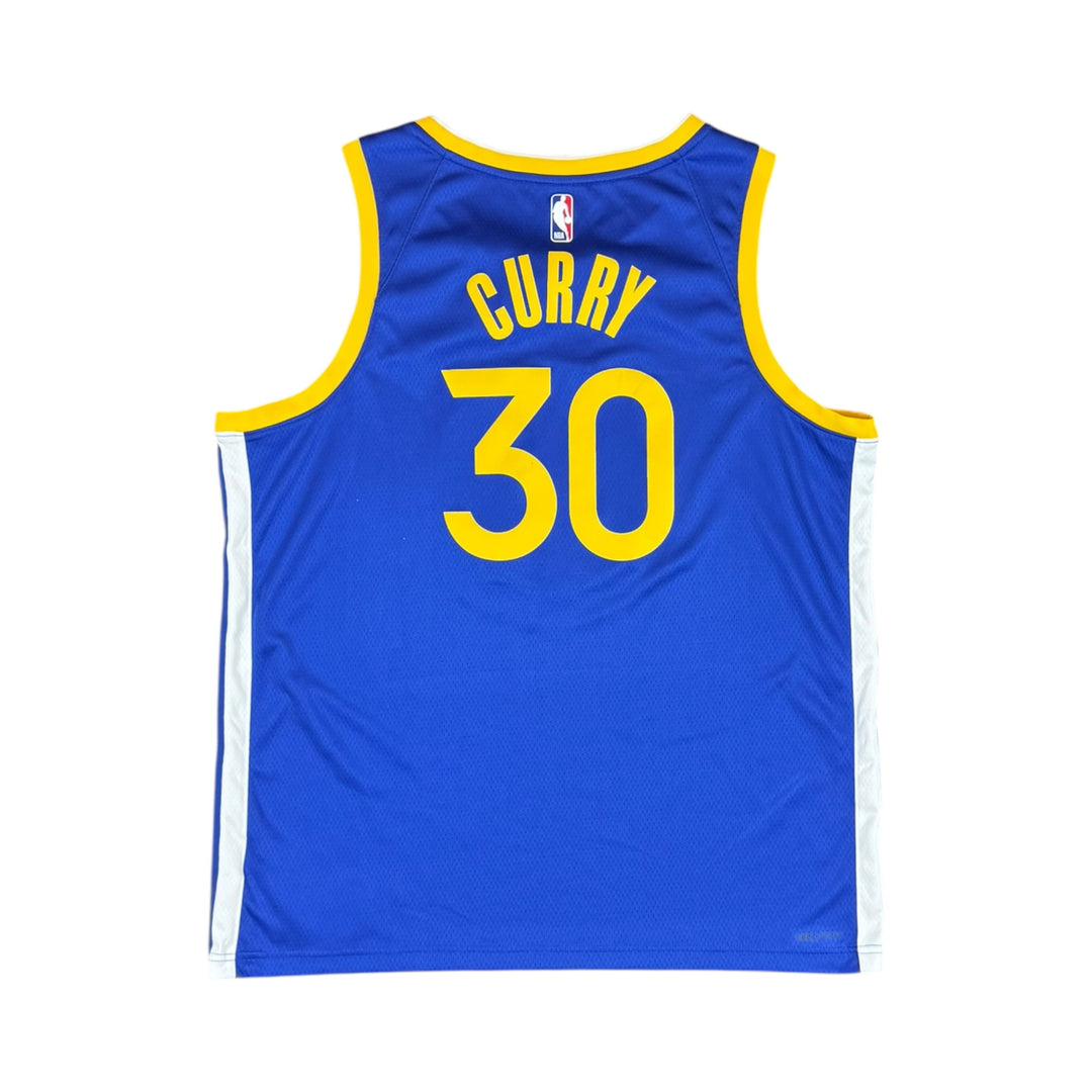 2017-26 Golden State Warriors Nike Basketball Jersey #30 CURRY - 9/10 - (XL)