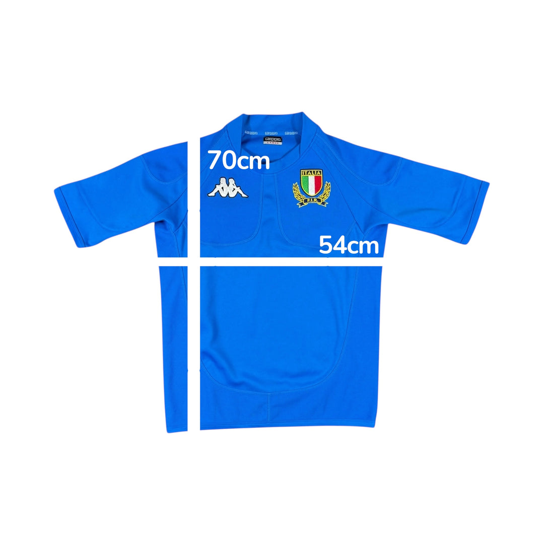 2003-04 Italy Kappa Home Rugby Shirt - 9/10 - (L)