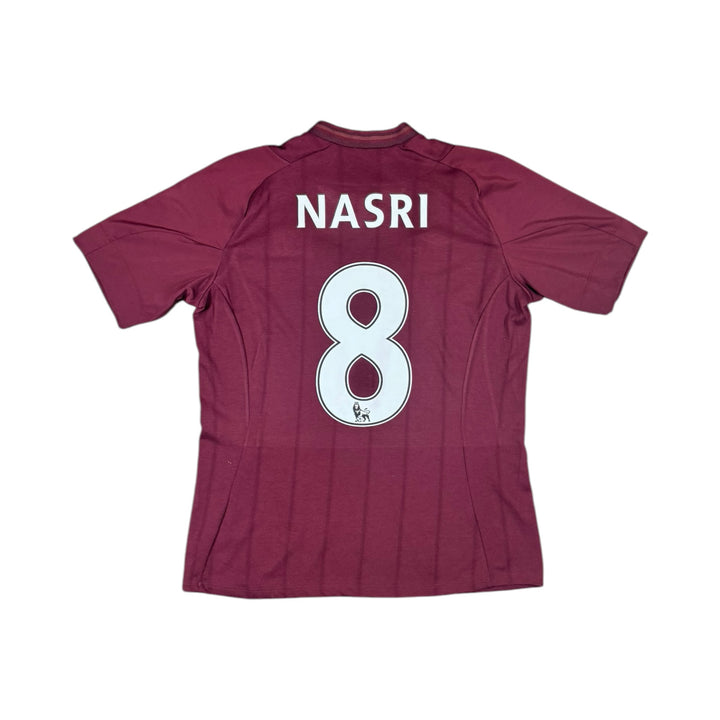 2012-13 Manchester City Away Shirt NASRI #8 - 8/10 - (M)