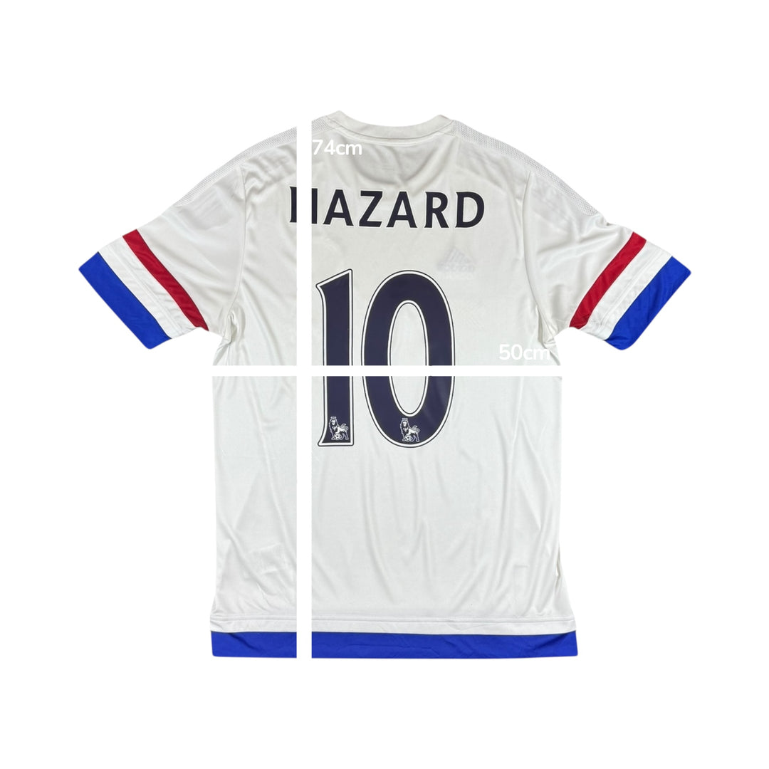2015-16 Chelsea Adidas Away Shirt #10 HAZARD - 8/10 - (M)